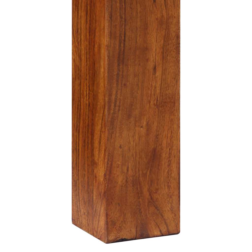 Konsollbord 80x35x75 cm heltre akasie