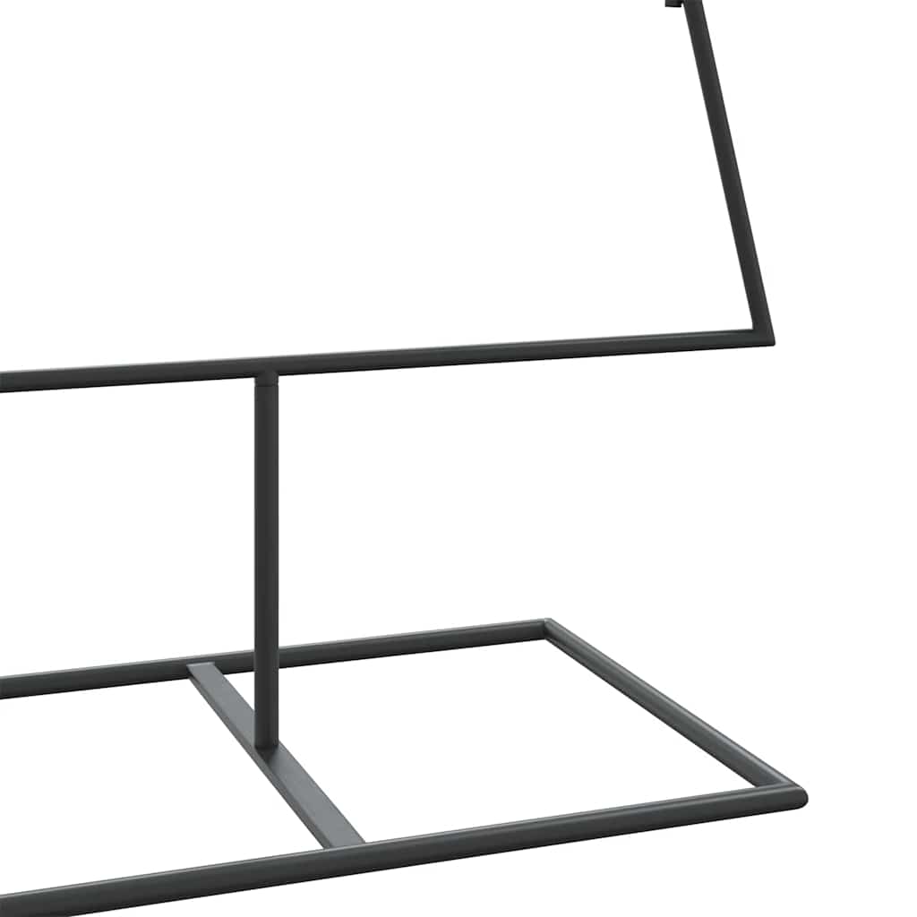 Juletre til dekorasjon metall svart 150 cm