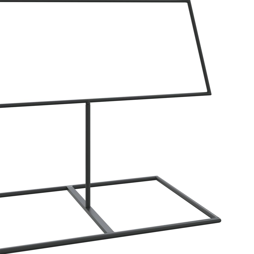 Juletre til dekorasjon metall svart 180 cm