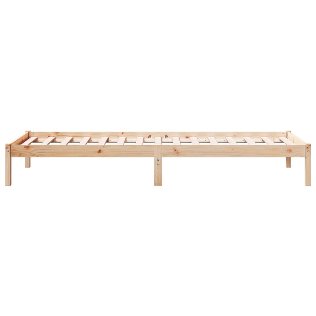Ekstra lang sengeramme uten madrass 80x210 cm heltre furu