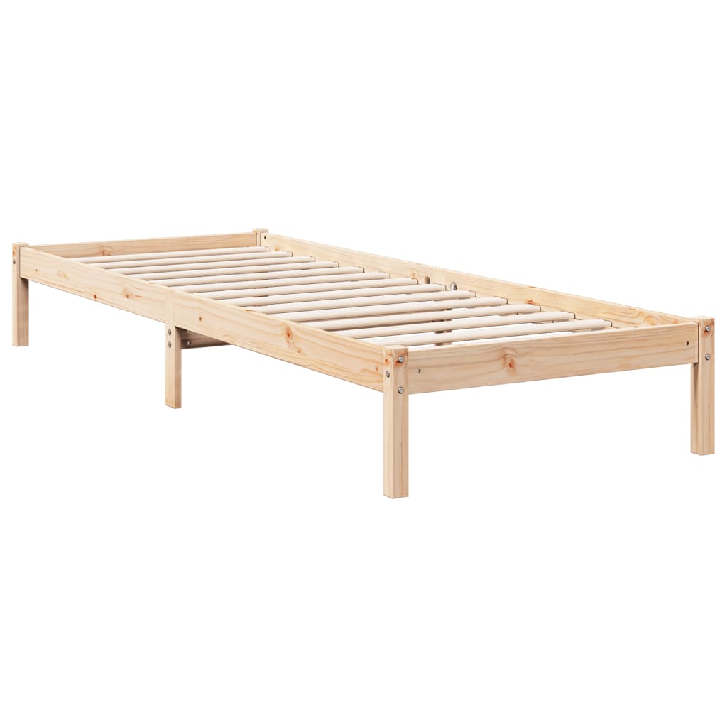 Ekstra lang sengeramme uten madrass 80x210 cm heltre furu