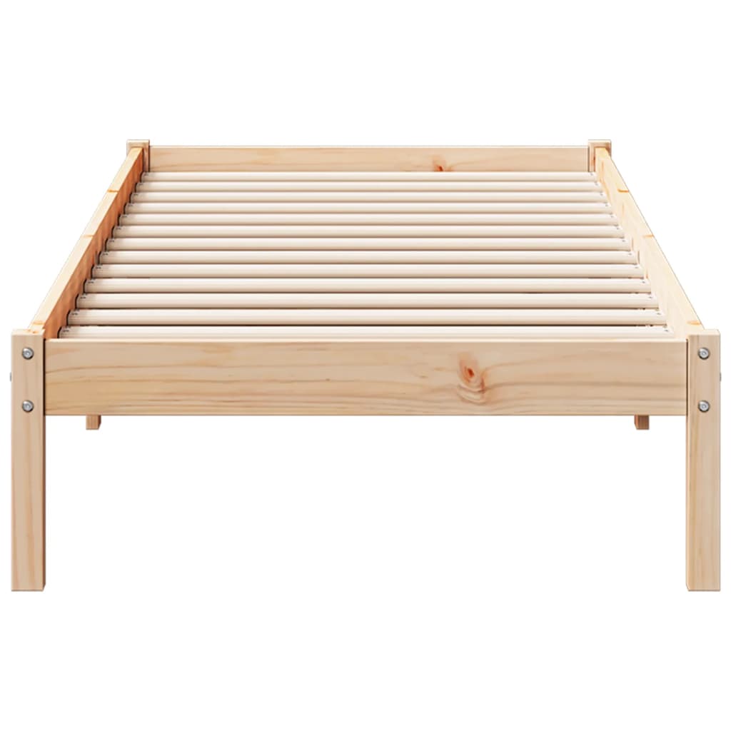 Ekstra lang sengeramme uten madrass 80x220 cm heltre furu