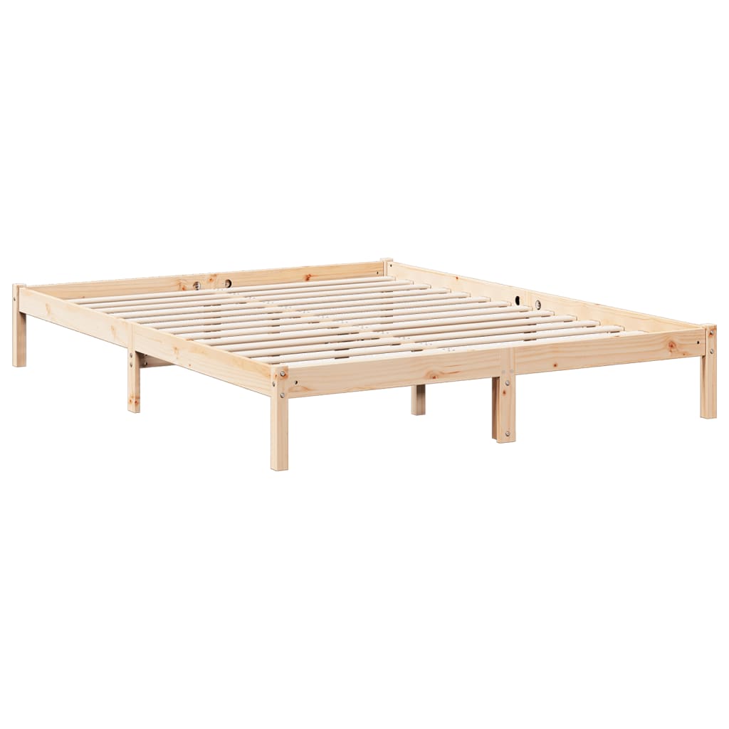 Ekstra lang sengeramme uten madrass 160x220 cm heltre furu