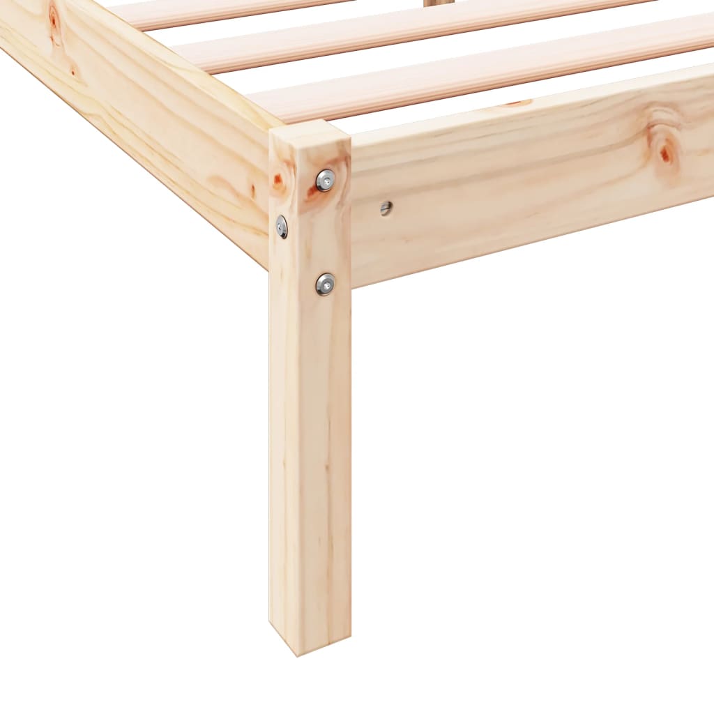 Ekstra lang sengeramme uten madrass 160x220 cm heltre furu