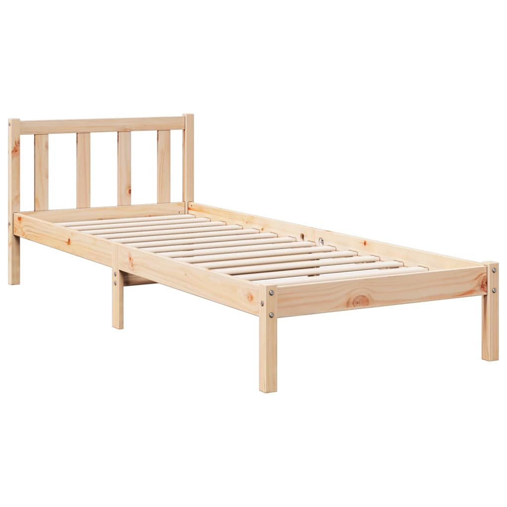 Ekstra lang sengeramme uten madrass 80x210 cm heltre furu