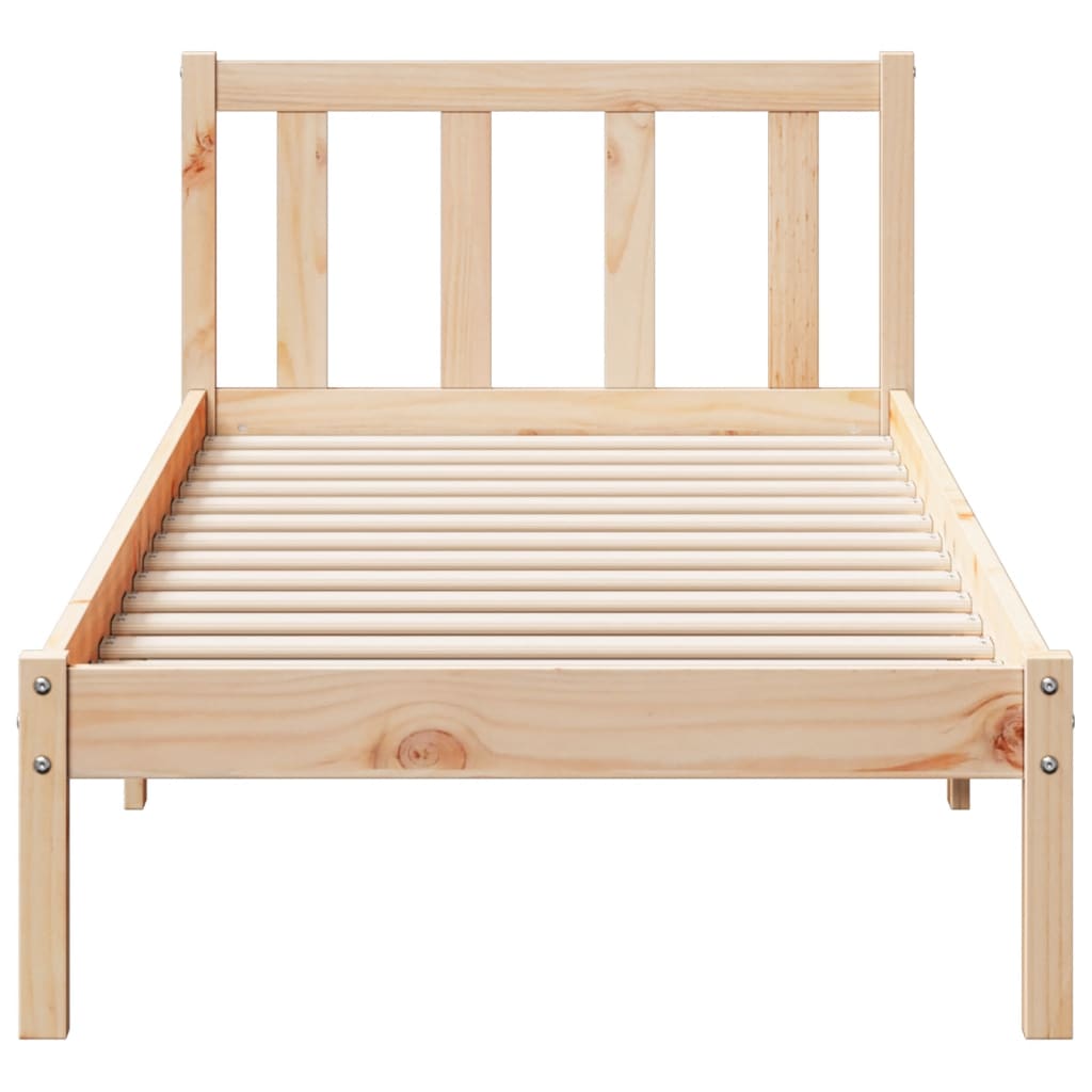 Ekstra lang sengeramme uten madrass 100x210 cm heltre furu
