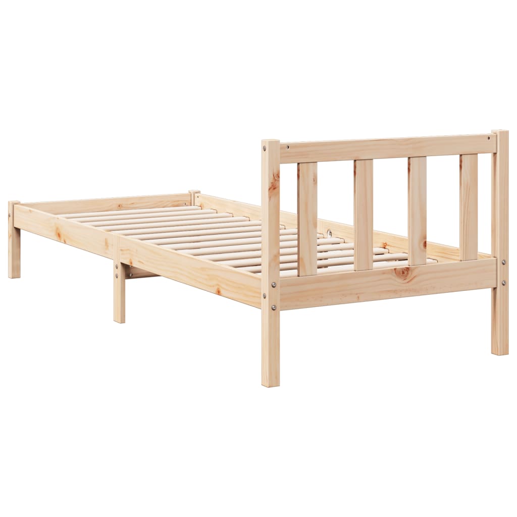 Ekstra lang sengeramme uten madrass 100x210 cm heltre furu