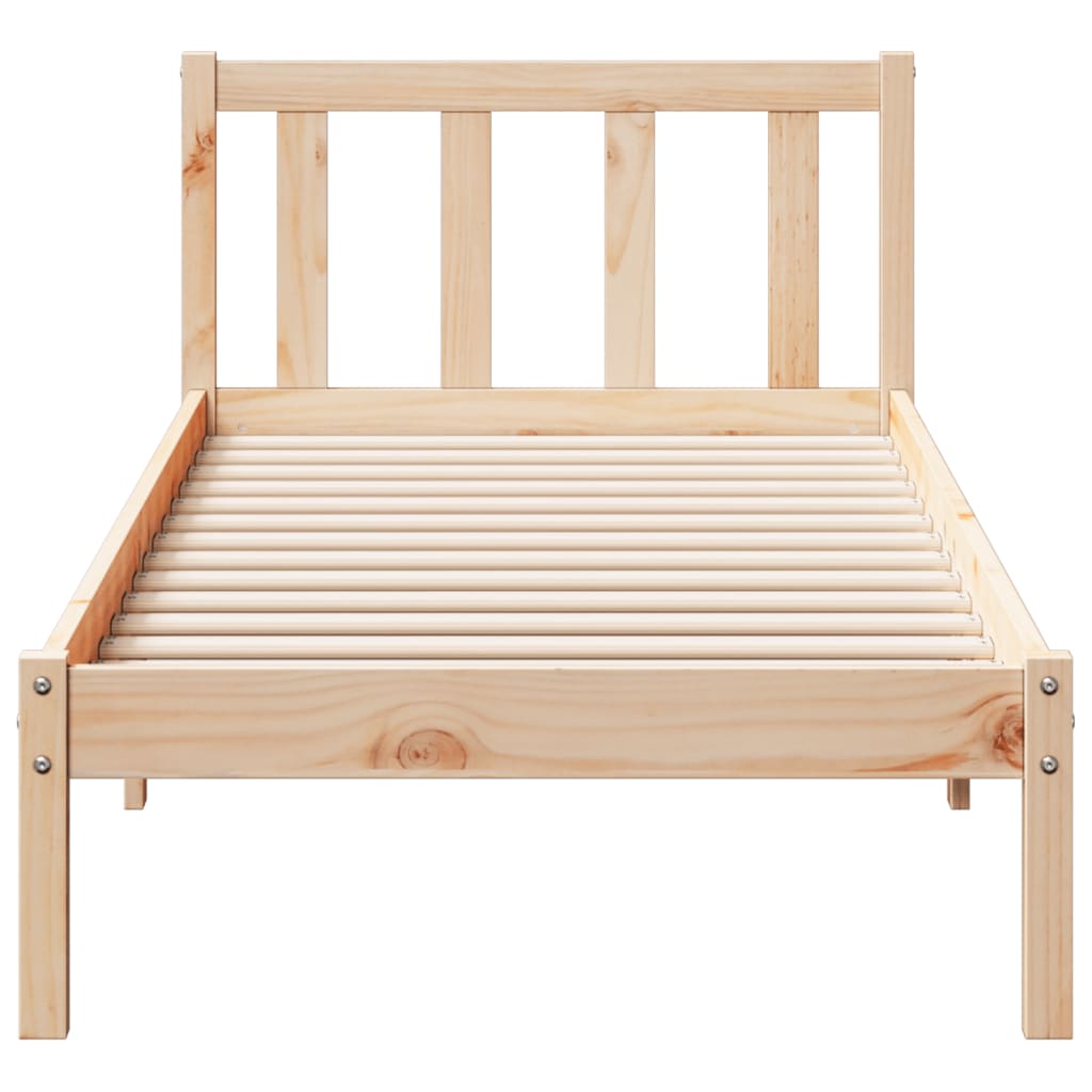 Ekstra lang sengeramme uten madrass 80x220 cm heltre furu