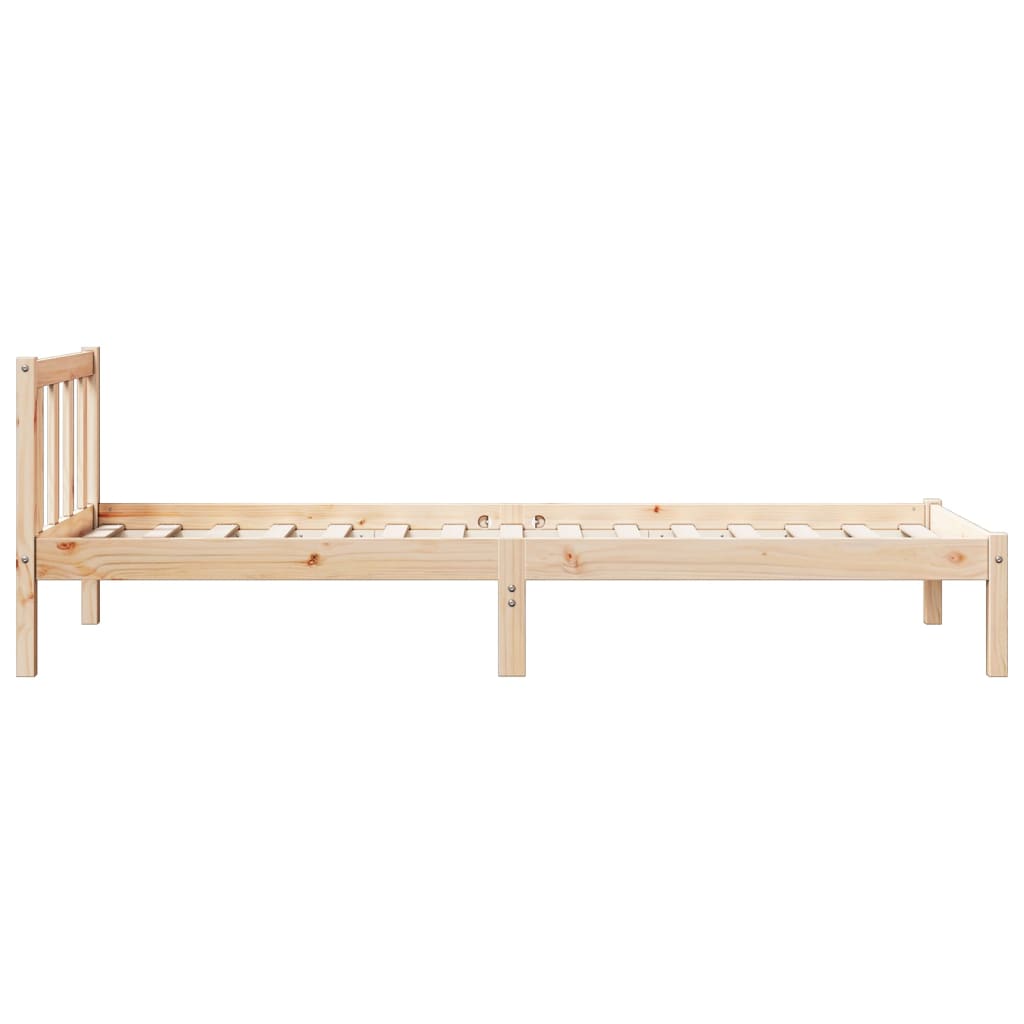 Ekstra lang sengeramme uten madrass 80x220 cm heltre furu