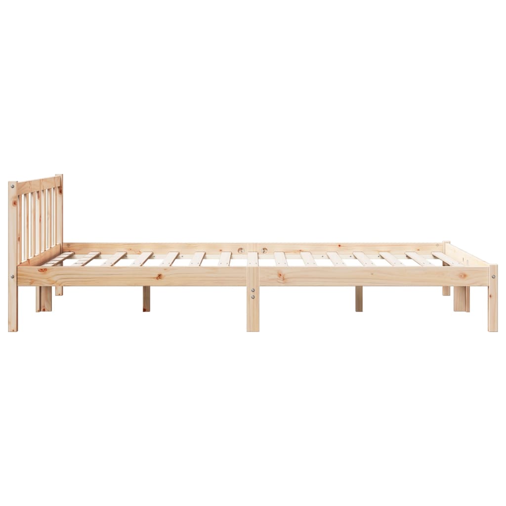 Ekstra lang sengeramme uten madrass 160x220 cm heltre furu