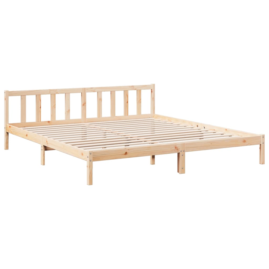 Ekstra lang sengeramme uten madrass 180x220 cm heltre furu