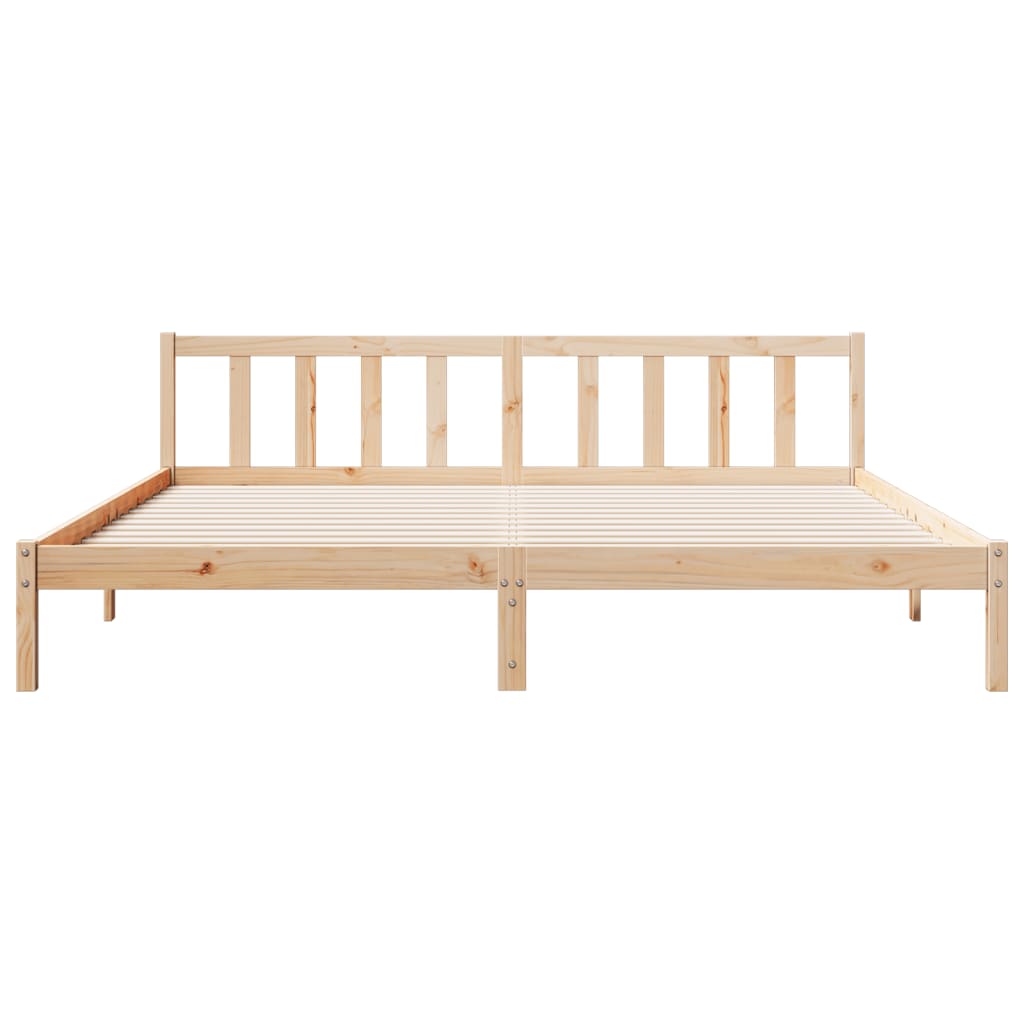 Ekstra lang sengeramme uten madrass 200x220 cm heltre furu