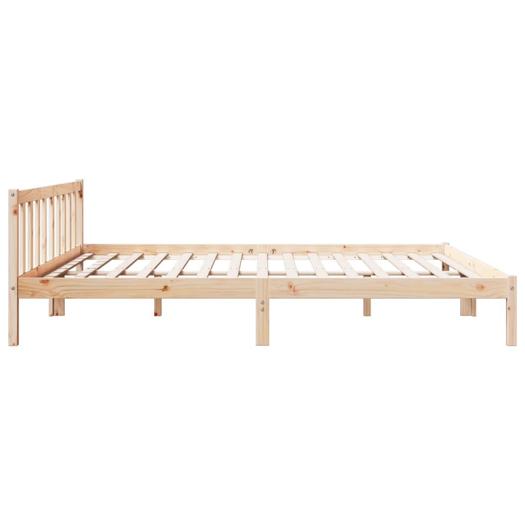 Ekstra lang sengeramme uten madrass 200x220 cm heltre furu