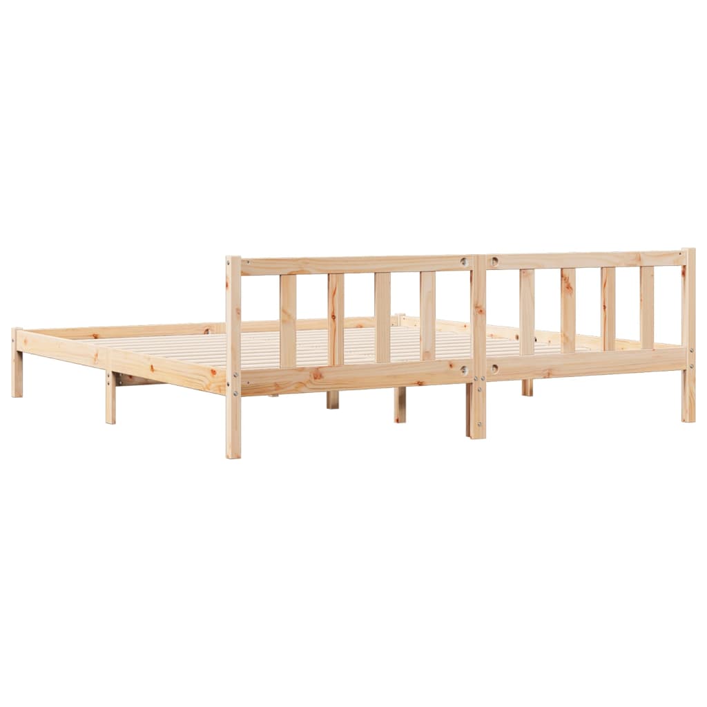 Ekstra lang sengeramme uten madrass 200x220 cm heltre furu