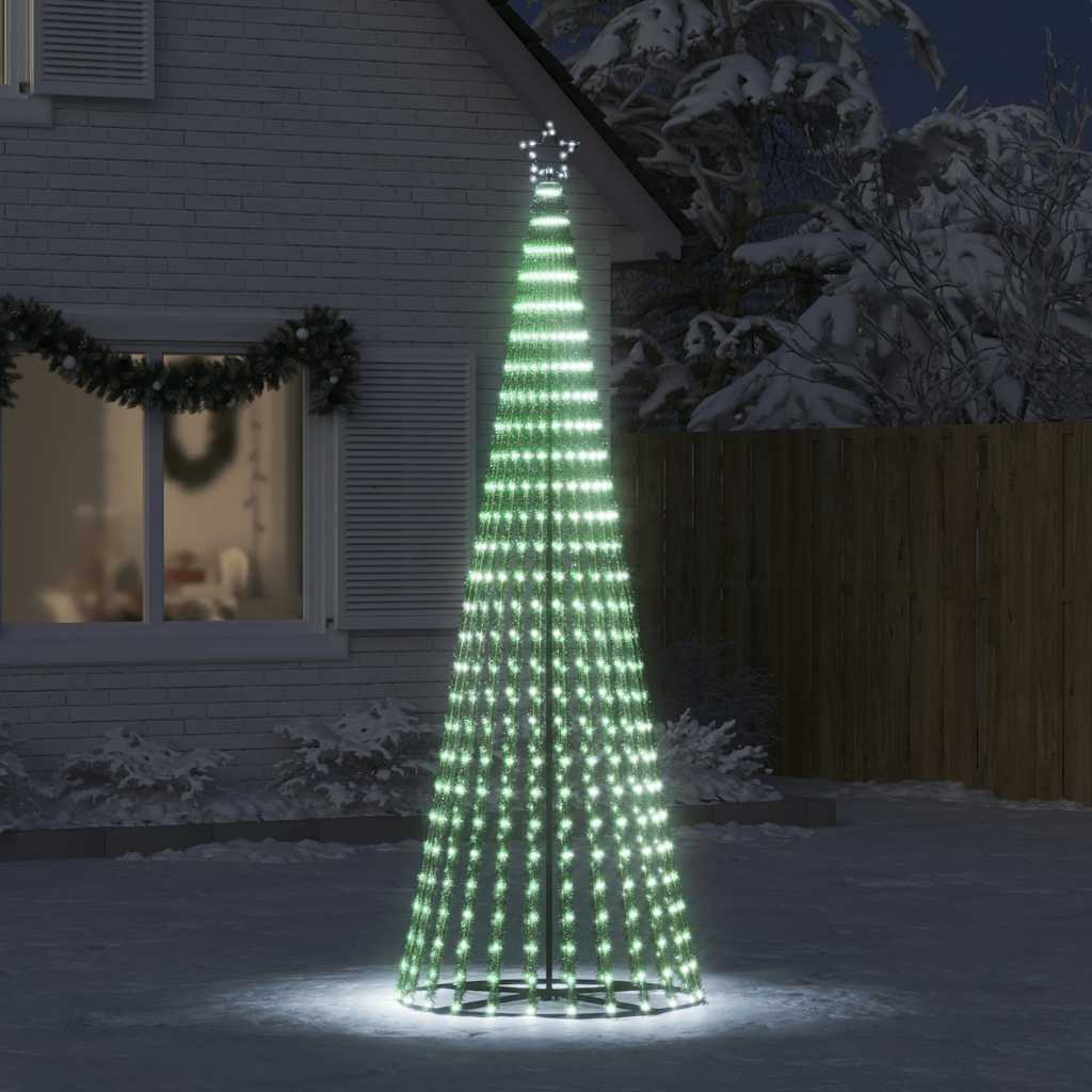 LED Juletre 475 LEDs Kald Hvit 247 cm
