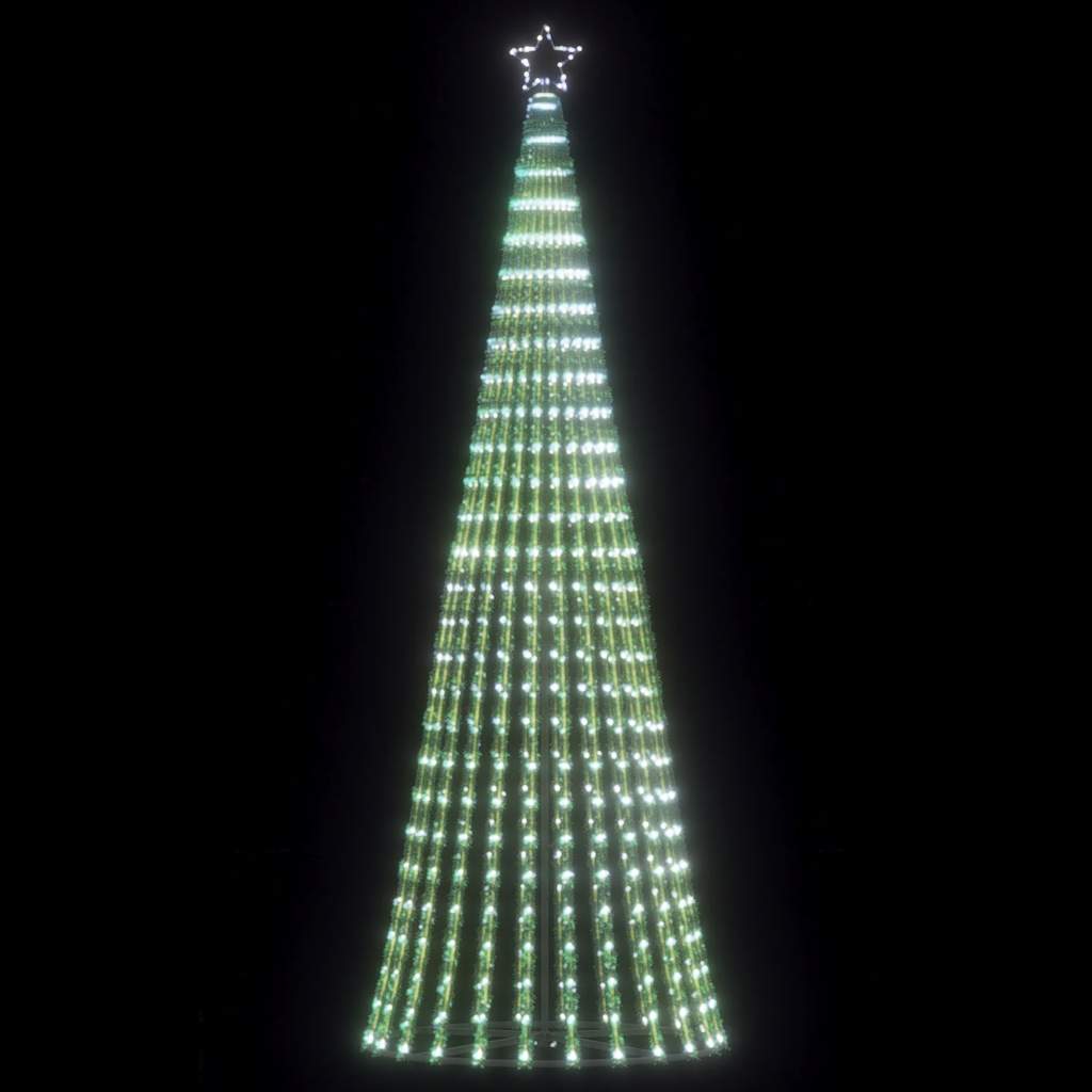LED Juletre 475 LEDs Kald Hvit 247 cm