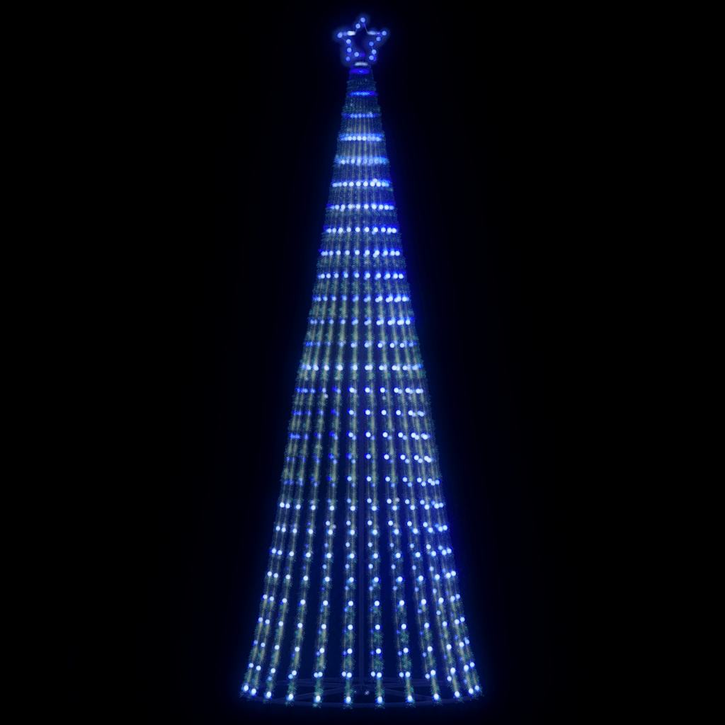 LED Juletre 475 LEDs Blå 247 cm