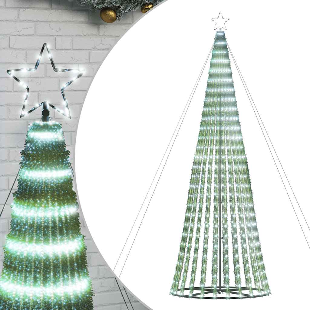 LED Juletre 1028 LEDer Kald Hvit 403 cm