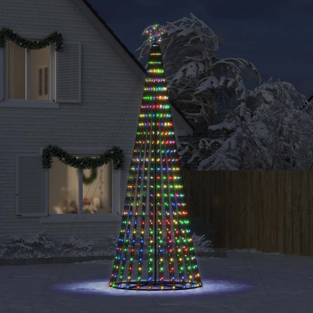 LED Juletre 1028 LED Fargerike 403 cm
