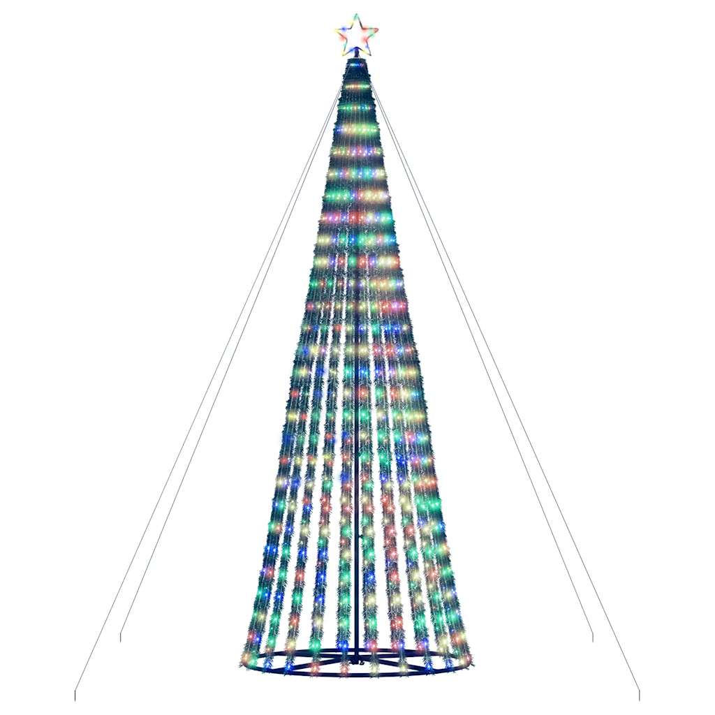 LED Juletre 1028 LED Fargerike 403 cm