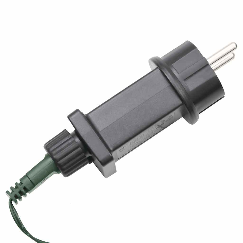 LED Juletre med Spikes 1534 LED Fargerike 500 cm