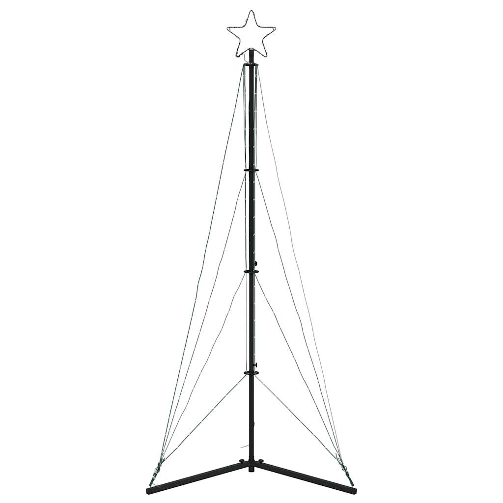 Juletrelys 363 LEDs varm hvit 182 cm