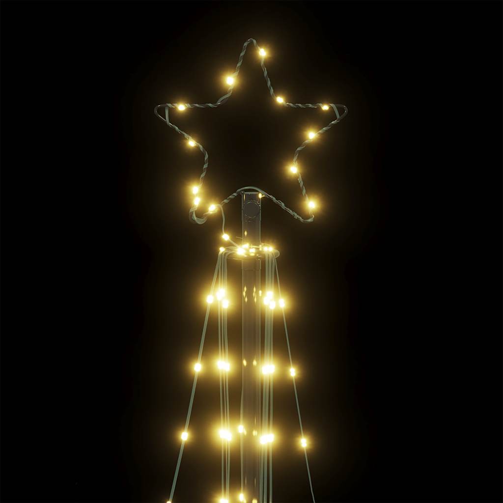 Juletrelys 363 LEDs varm hvit 182 cm