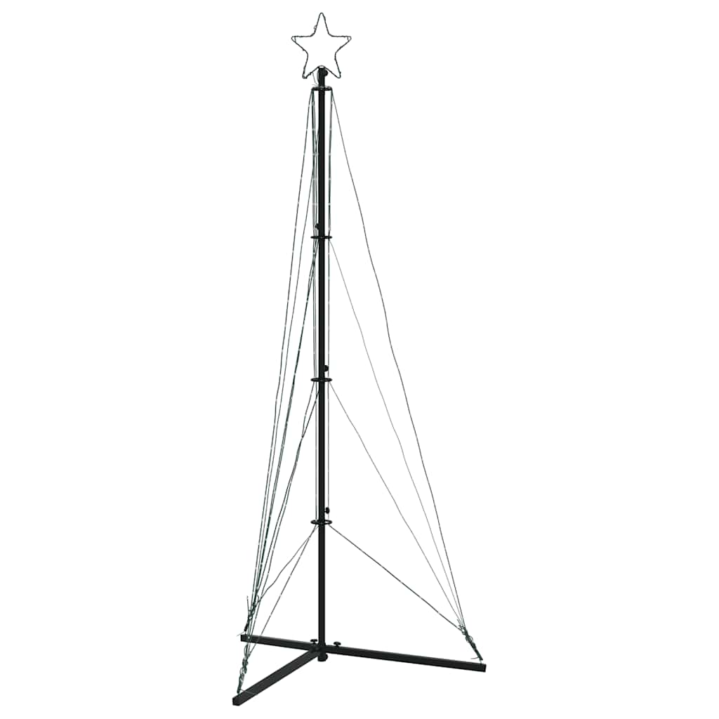 LED Juletre 363 LEDs Kald Hvit 182 cm