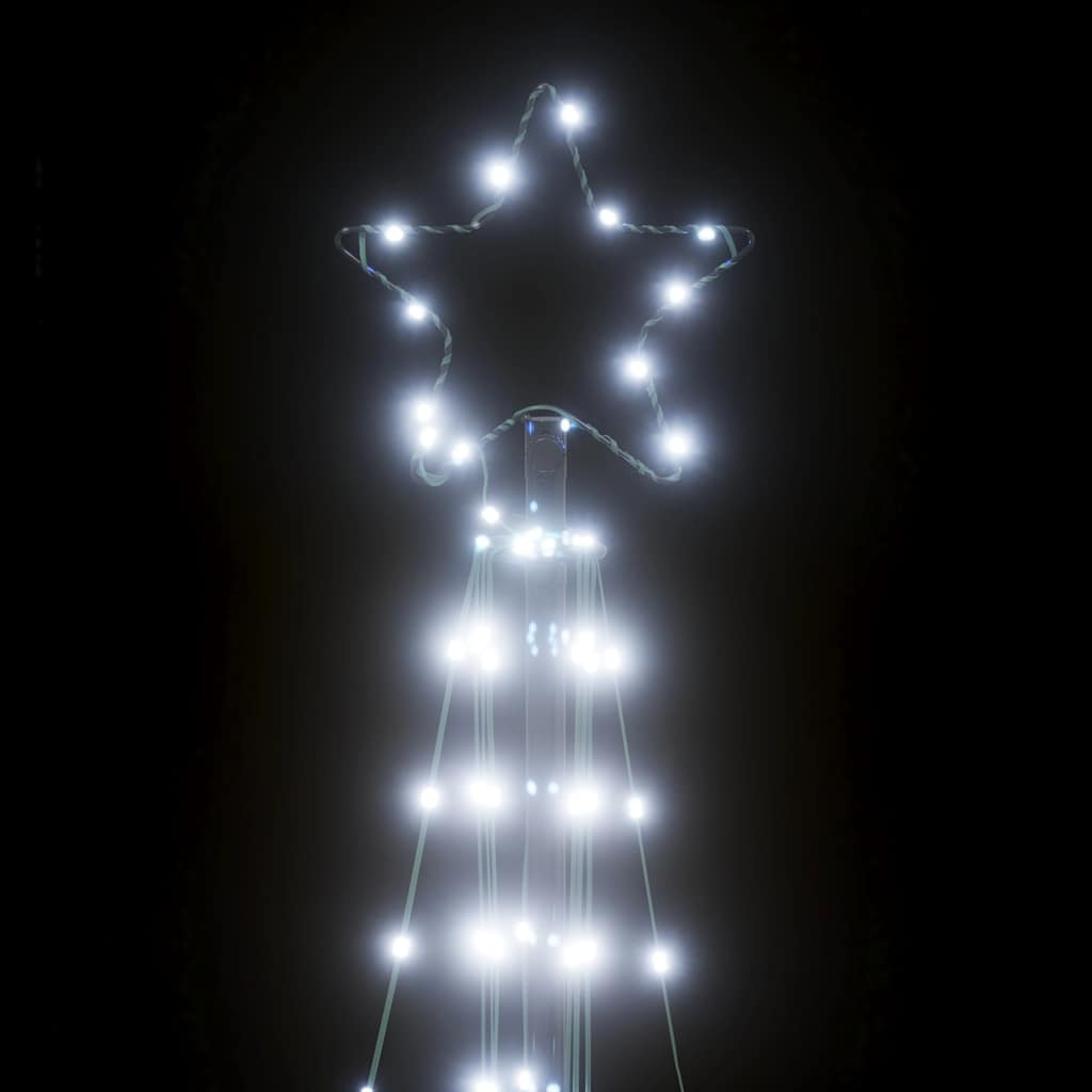 LED Juletre 363 LEDs Kald Hvit 182 cm
