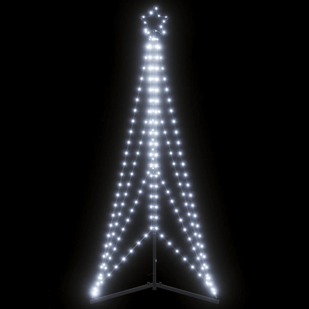 LED Juletre 363 LEDs Kald Hvit 182 cm
