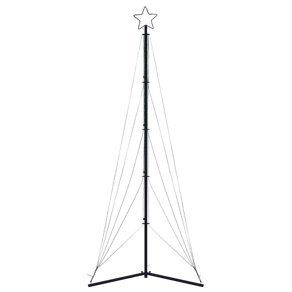 Juletrelys 525 LEDs varm hvit 302 cm