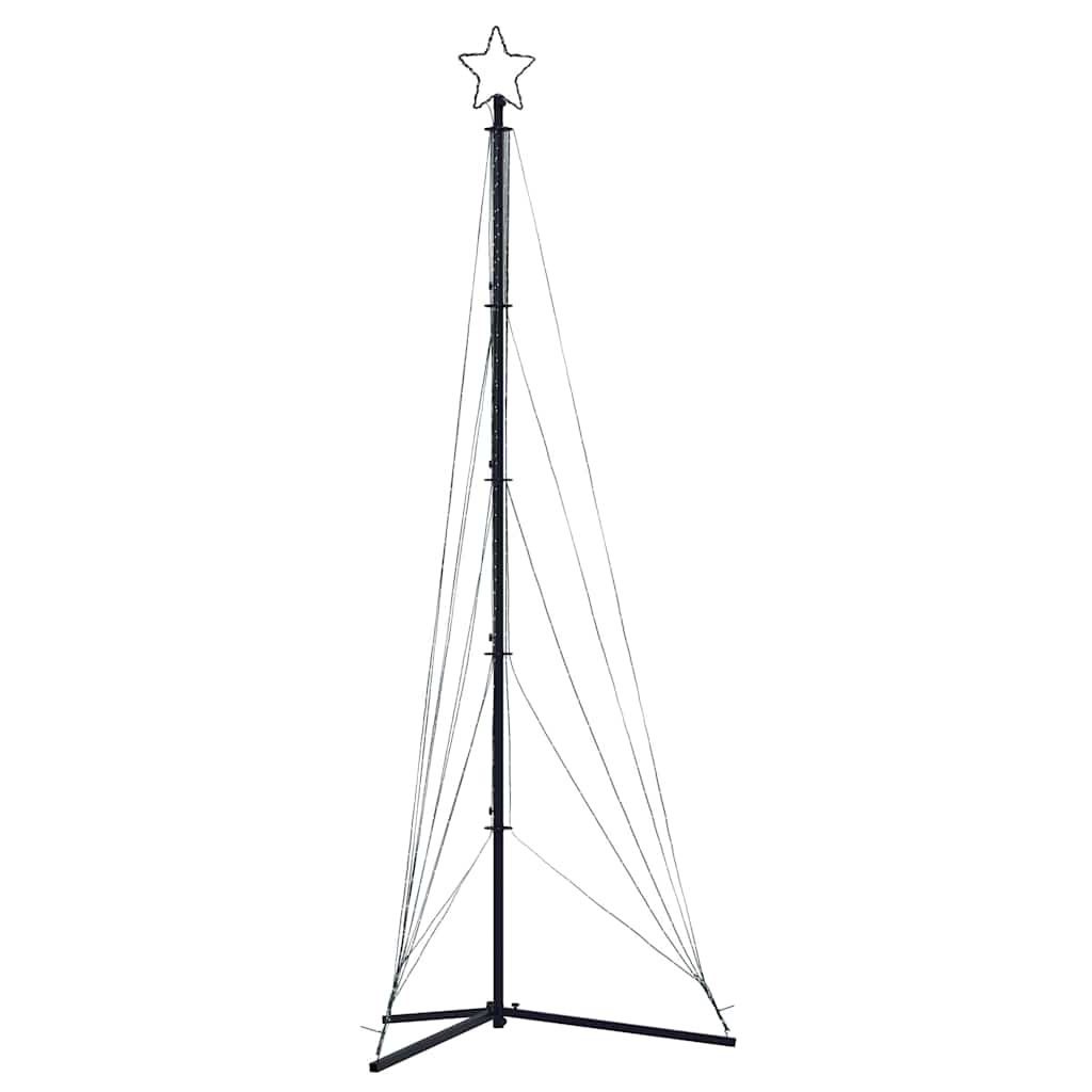 LED Juletre 525 LEDs Kald Hvit 302 cm