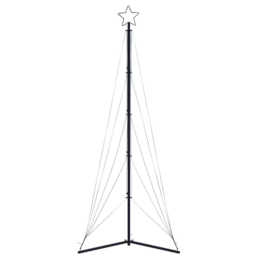 LED Juletre 525 LEDs Kald Hvit 302 cm