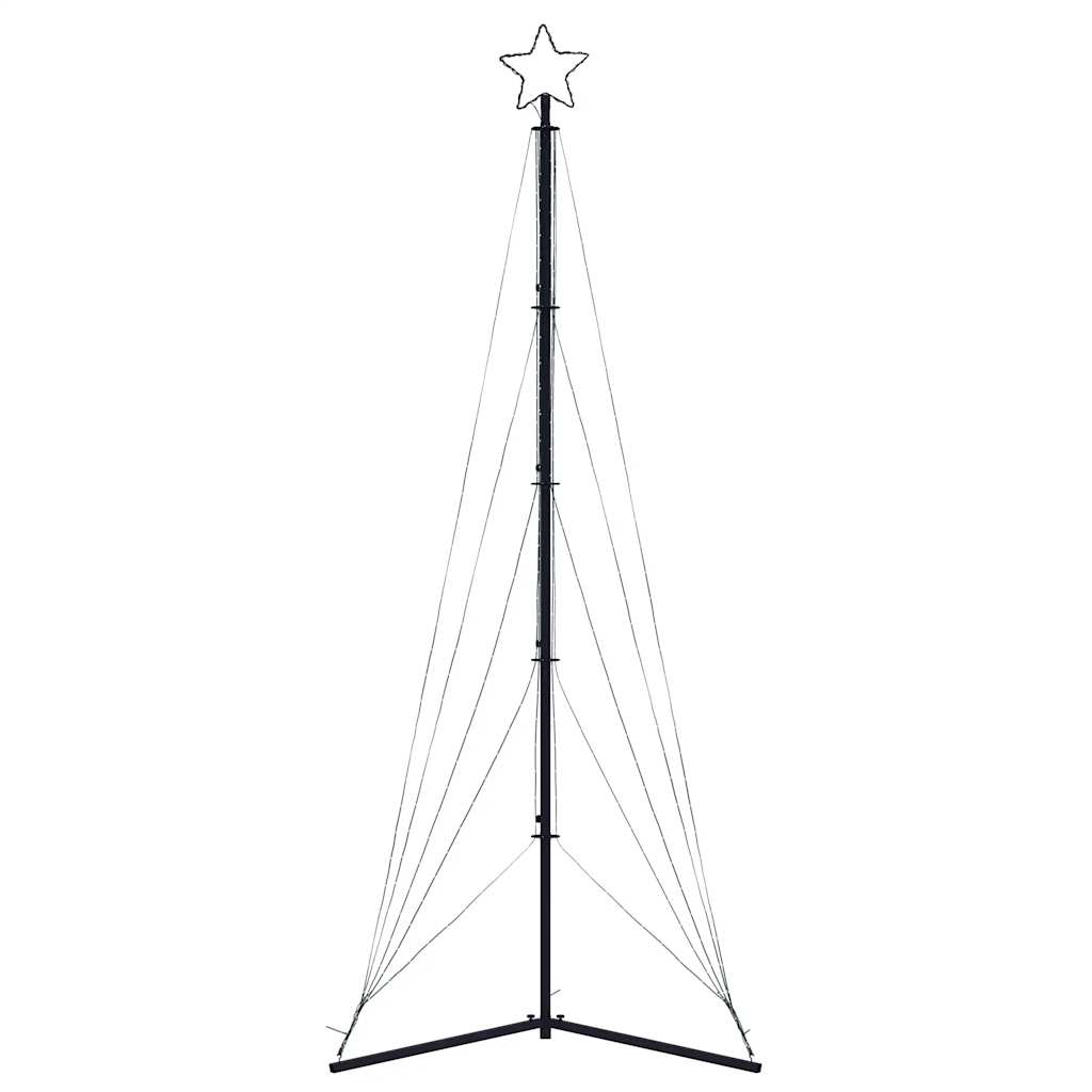 Juletrelys 525 LEDs blå 302 cm