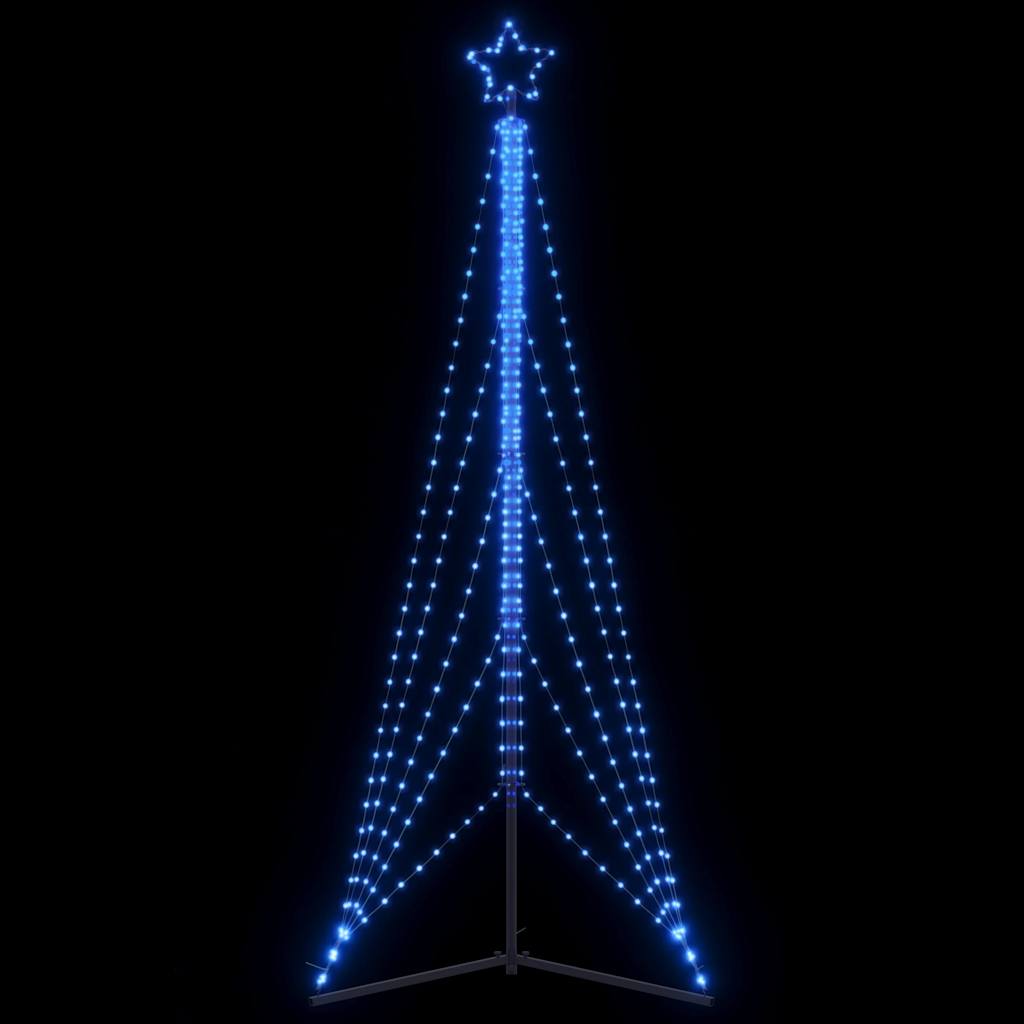 Juletrelys 525 LEDs blå 302 cm