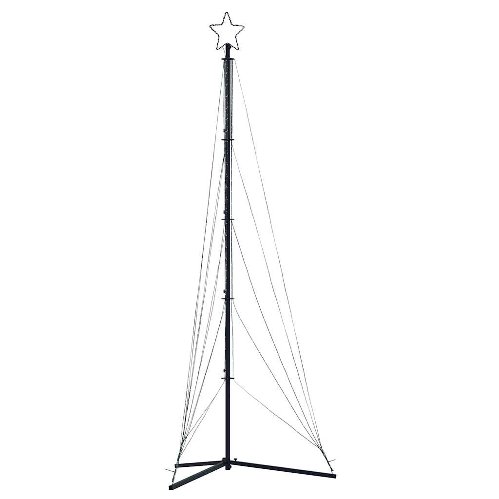 Juletrelys 525 LEDs fargerik 302 cm