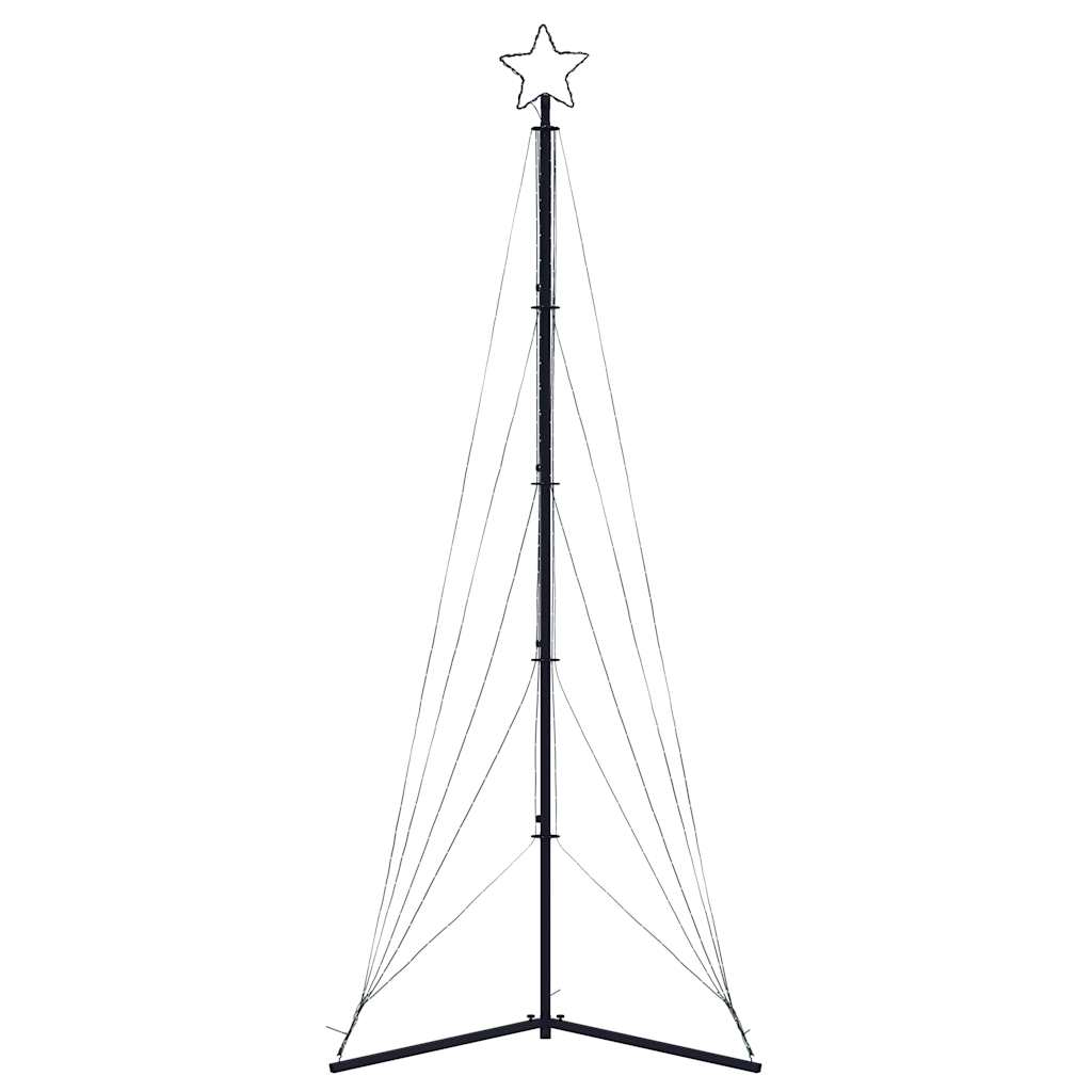Juletrelys 525 LEDs fargerik 302 cm