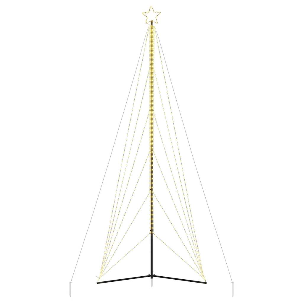 Juletrelys 861 LEDs varm hvit 478 cm