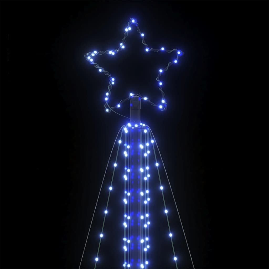 LED Juletre 861 LEDs Blå 478 cm