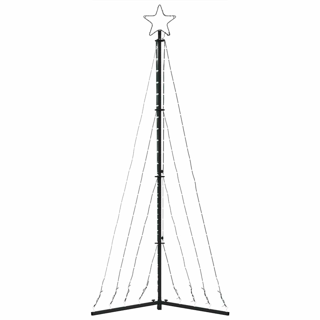 Juletrelys 339 LEDs varm hvit 187 cm