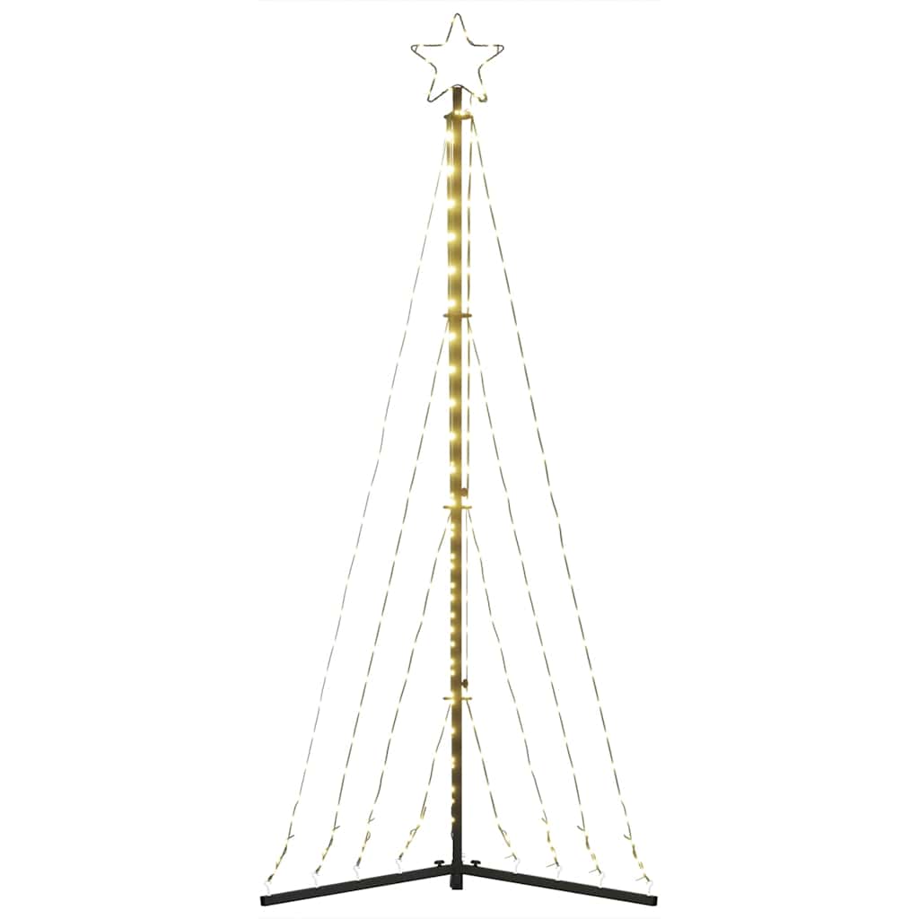 Juletrelys 339 LEDs varm hvit 187 cm