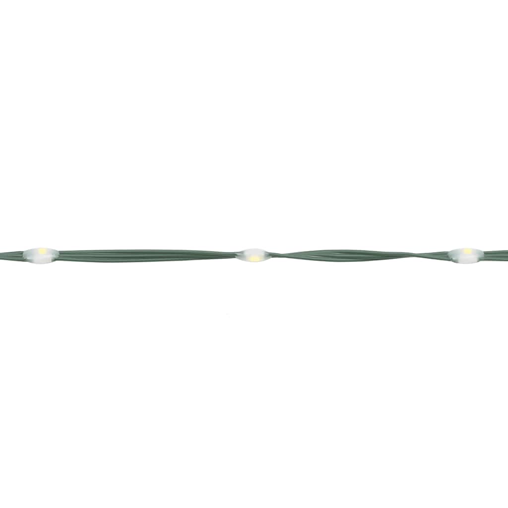 Juletrelys 339 LEDs varm hvit 187 cm