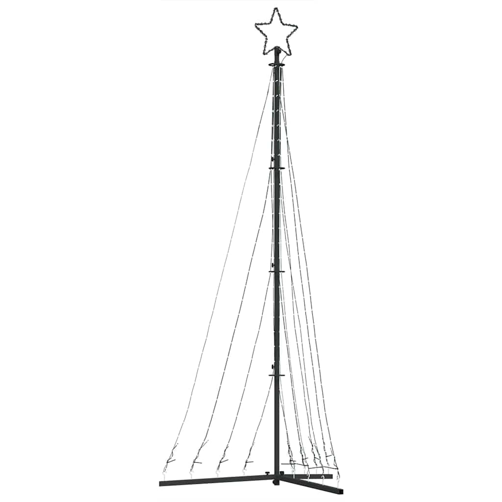 Juletrelys 447 LEDs varm hvit 249 cm