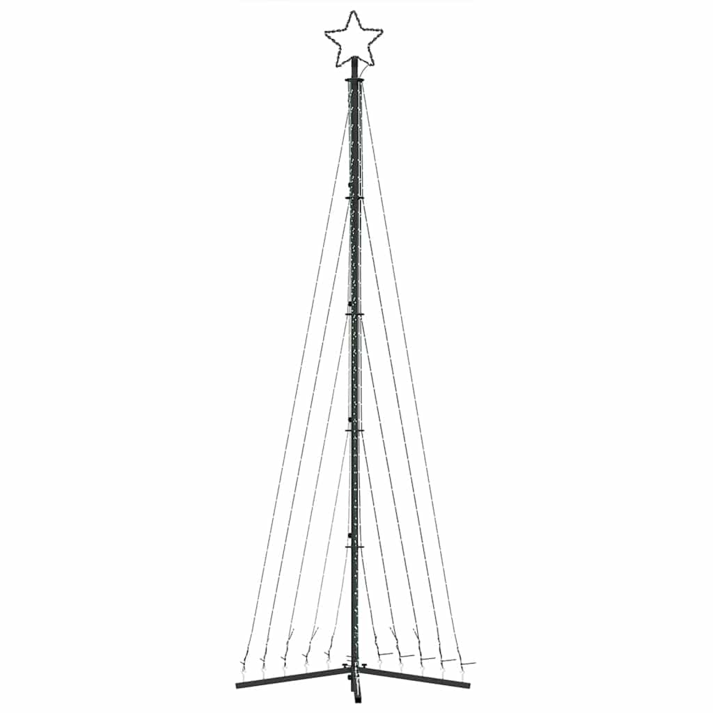 LED juletre 495 LEDs Kald Hvit 300,5 cm