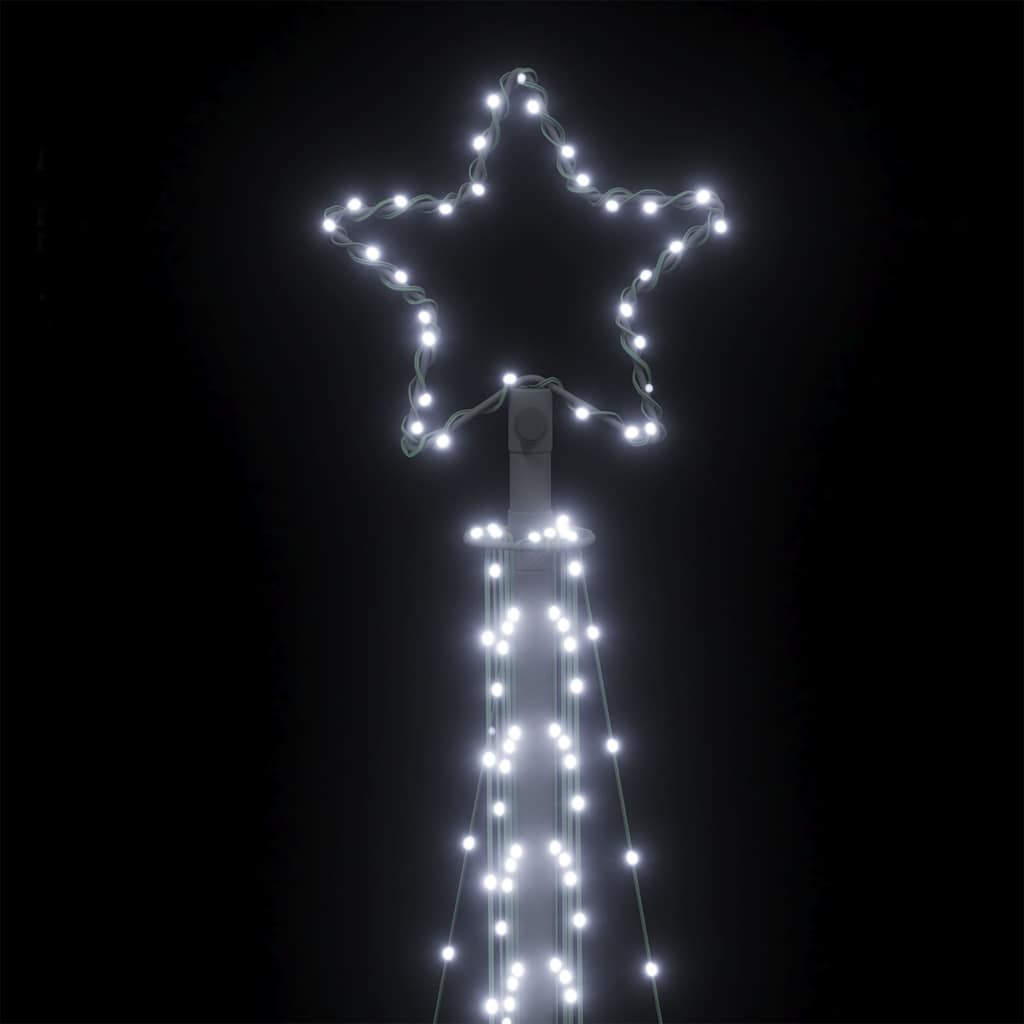 LED juletre 495 LEDs Kald Hvit 300,5 cm
