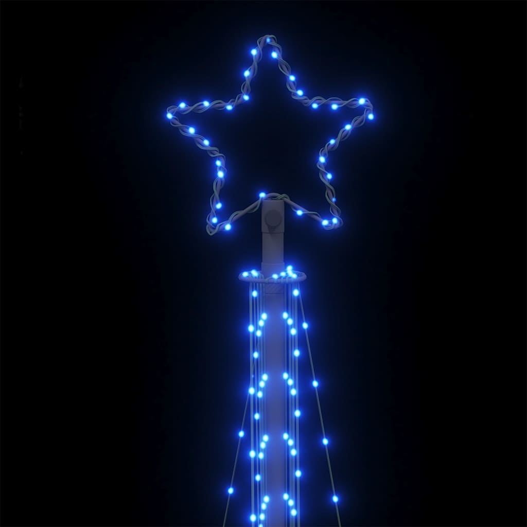 Juletrelys 495 LEDs blå 300,5 cm