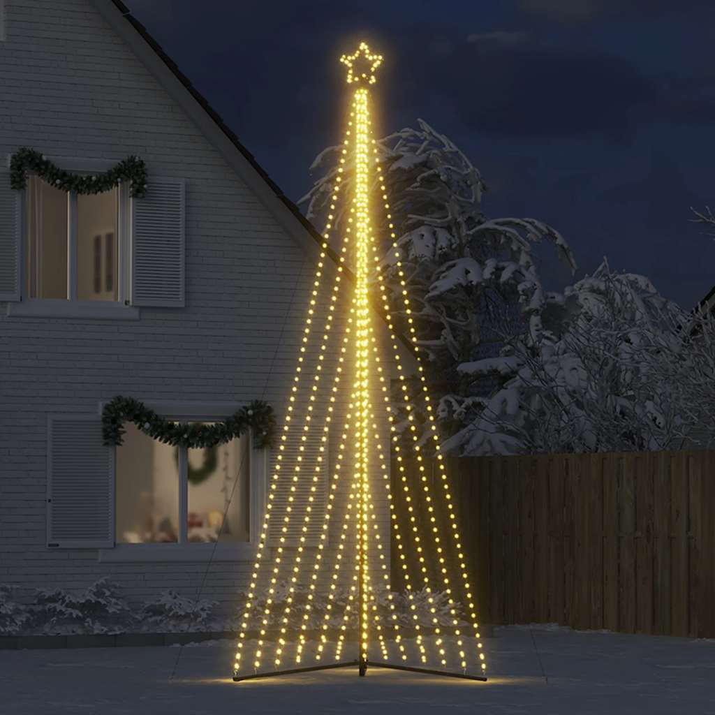 Juletrelys 789 LEDs varm hvit 476 cm