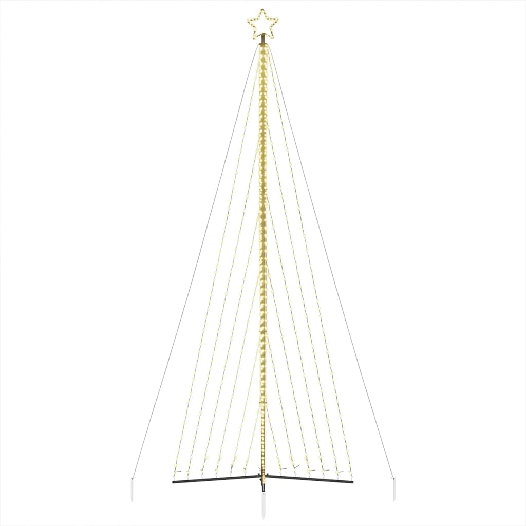 Juletrelys 789 LEDs varm hvit 476 cm