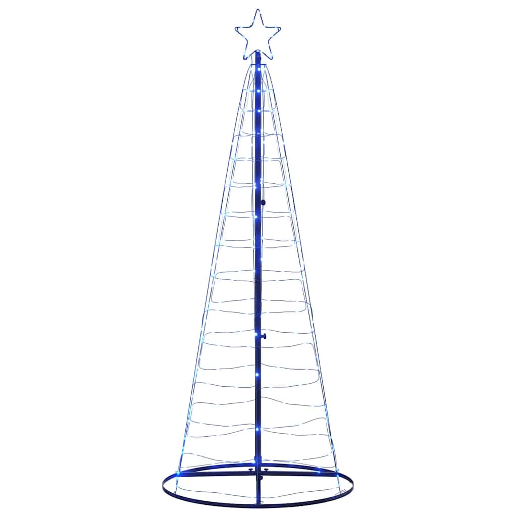 LED Juletre 200 LEDs Blå 182 cm