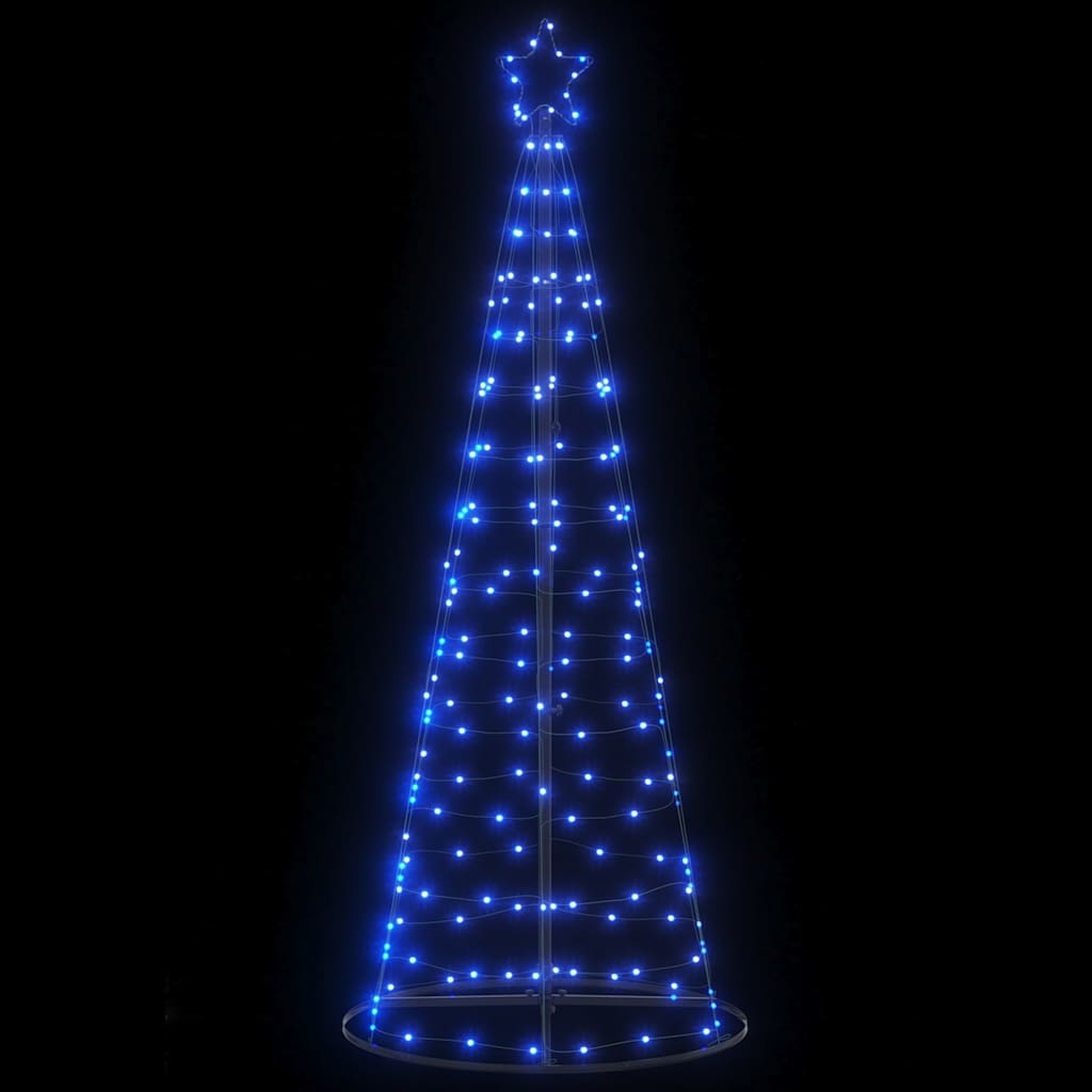 LED Juletre 200 LEDs Blå 182 cm